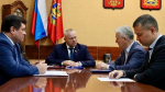 Спикер облдумы встретился с представителями общероссийского профсоюза военнослужащих