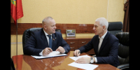 Спикер Брянской облдумы Суббот встретился с депутатом Госдумы Матыциным - Газета Деснянская правда