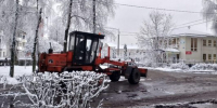 В Брянской области продолжается активная уборка снега - Брянский рабочий