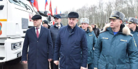 В Брянске замглавы МЧС и губернатор передали спасателям новую пожарную технику - Газета Брянские новости