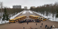Школы Брянской области получили еще 15 новеньких автобусов - ИА Наш Брянск.ru
