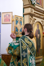 Престольное торжество отметил Брянский храм во имя праведного Иоанна Кронштадтского