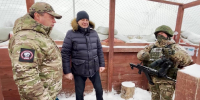 Губернатор Брянской области Александр Богомаз посетил взводно-опорный пункт отряда «БАРС Брянск» - Администрация области