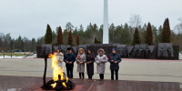 Посещение мероприятий, посвященных 81-й годовщине полного освобождения Ленинграда от фашистской блокады. - Федеральное казначейство