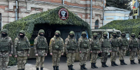 Строевой смотр бригады «БАРС-Брянск» впервые прошёл в Брянске - Брянская улица