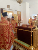 Храм поселка Локоть Брасовского благочиния отметил свой престольный праздник