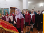 Храм поселка Локоть Брасовского благочиния отметил свой престольный праздник