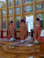 Храм поселка Локоть Брасовского благочиния отметил свой престольный праздник