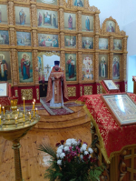 Храм поселка Локоть Брасовского благочиния отметил свой престольный праздник