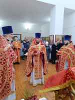 Храм поселка Локоть Брасовского благочиния отметил свой престольный праздник