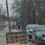 На улице Локомотивной в Брянске провалился люк - Брянская улица