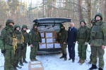 Валентин Суббот передал защитникам границы около тонны гуманитарной помощи