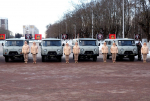 Добровольческому подразделению "БАРС-Брянск" передана партия спецтехники