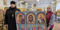 Брянский священник передал гуманитарную помощь региональному отделению «Союз десантников Брянщины» - Газета Брянские новости