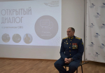 Удостоенный трёх Орденов Мужества десантник встретился с брянскими студентами