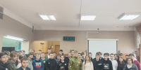 В ПК БГТУ прошла встреча с участником СВО - БГТУ