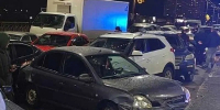 15 машин пострадало, во время массового ДТП в Брянске - Брянская улица