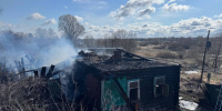 В трубчевском селе при пожаре погиб мужчина  - БрянскToday.Ru
