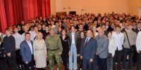 В политехническом колледже БГТУ прошла встреча с Героем РФ Андреем Фроленковым - Газета Деснянская правда