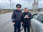 Госавтоинспекторы проводят беседы с водителями о недопустимости пьянства за рулём