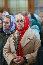 В праздник Входа Господня в Иерусалим митрополит Александр совершил Божественную литургию в Брянском кафедральном соборе