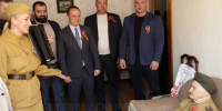 В Брянске ветерана войны Палину Сергееву поздравили с юбилеем Победы - БрянскToday.Ru