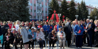 Брянские ветераны заняли почетные места на площади Партизан - ИА Наш Брянск.ru