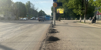 В Брянске продолжается реконструкция Красноармейской улицы - Брянская Учительская газета