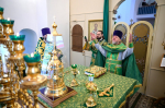 В день 35-летия прославления праведного Иоанна Кронштадтского совершено праздничное богослужение в Иоанно-Кронштадтском храме города Брянска