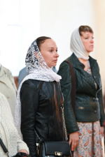 В день 35-летия прославления праведного Иоанна Кронштадтского совершено праздничное богослужение в Иоанно-Кронштадтском храме города Брянска