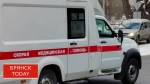 В Брянске водитель LADA Largus врезался в столб