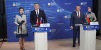 Брянский губернатор встретился с  председателем Гомельского облисполкома на ПМЭФ - Go32.Ru
