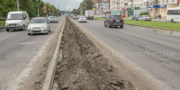 На Московском проспекте в Брянске начали монтаж бордюрного камня - Газета Брянские новости