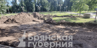 В брянской роще Лесные сараи готовят площадку под памятник пограничникам - Газета Деснянская правда