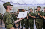 Брянские новобранцы Преображенского полка присягнули в Музее Победы