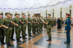 Брянские новобранцы Преображенского полка присягнули в Музее Победы