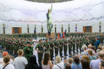 Брянские новобранцы Преображенского полка присягнули в Музее Победы