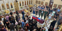 В Брянске прошла церемония прощания с погибшим в СВО Сергеем Ефременковым - Go32.Ru