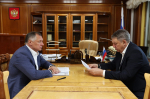 Богомаз встретился с Хуснуллиным