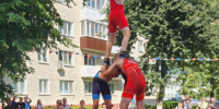 Показательные выступления спортсменов СШОР по борьбе - Комитет по физкультуре и спорту