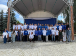 В Карачеве прошла патриотическая акция к Дню Государственного флага Российской Федерации