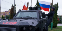Брянские росгвардейцы присоединились к праздничному автопробегу - Росгвардия