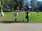 Сегодня в Брянске прошёл второй общегородской субботник.