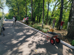 Сегодня в Брянске прошёл второй общегородской субботник.