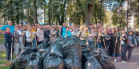 Во время субботника в Брянске собрали более полутысячи кубометров мусора - Телеканал Городской