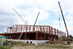 В Трубчевске до конца 2025 года достроят спортивный комплекс с бассейном