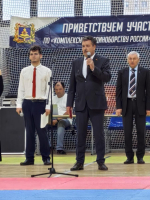 Закалка духа и тела. А.Г. Архицкий принял участие в открытии турнира по комплексному единоборству
