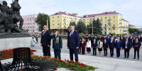 Брянский ГАУ: участие в митинге и праздничном концерте ко Дню освобождения Брянщины - БГАУ