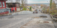 В Брянске на улице Горького положили первый слой асфальта - Сетевое издание Новости Брянска