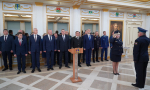 Сотрудников Управления Федеральной службы судебных приставов по Брянской области поздравили с профессиональным праздником и 160-летием со дня основания института судебных приставов в России